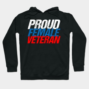 Proud Female Veteran Hoodie